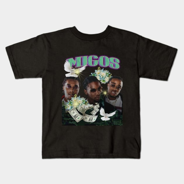 Migos Kids T-Shirt by Dewo Sadewo